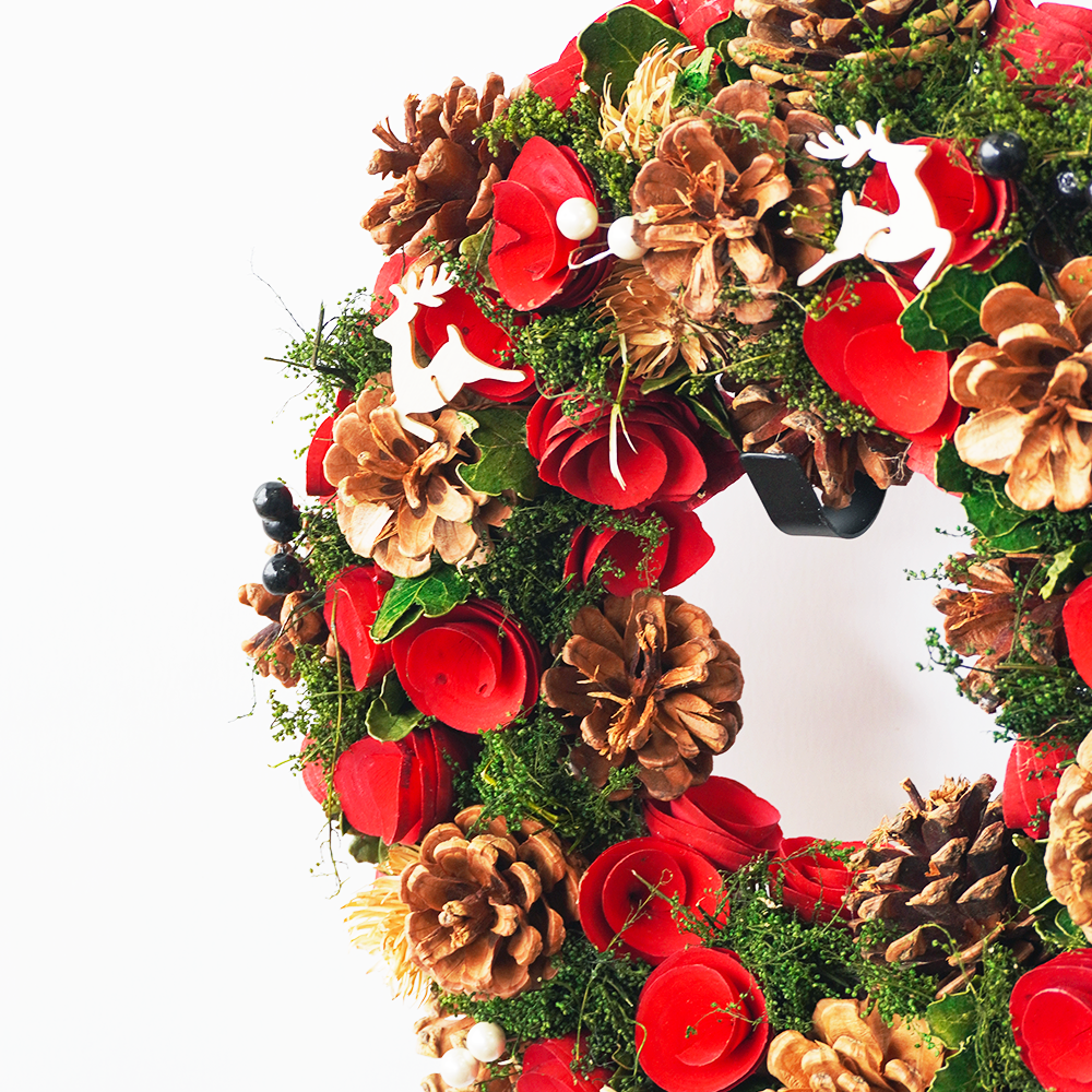 幸運を招く癒しのオブジェ 白樺のリース 西陣織 幸運を招く癒しの 幸運を招く癒しのオブジェ 白樺のリース 西陣織 幸運を招く癒しの