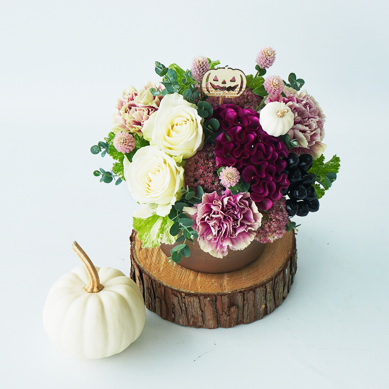 ハロウィンのアレンジメント Mサイズ